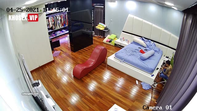 Hack Camera Cặp vợ chồng cô vợ vú to nhu cầu cao mua sẵn ghế tình yêu địt nhau cực sung mỗi đêm – Phần 2
