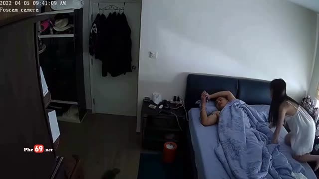 Hack camera em gái bị đại ca xăm trổ đụ rên cực đã (Bản Full)
