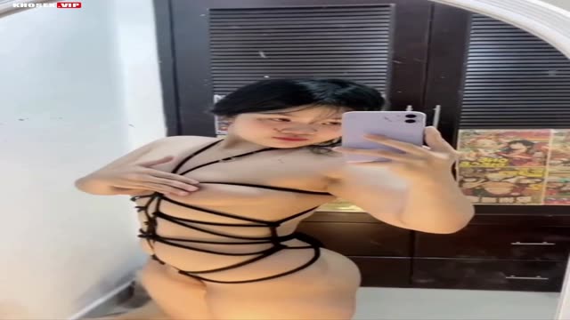 Địt bạo dâm BDSM em chubby mặc đồ hầu gái