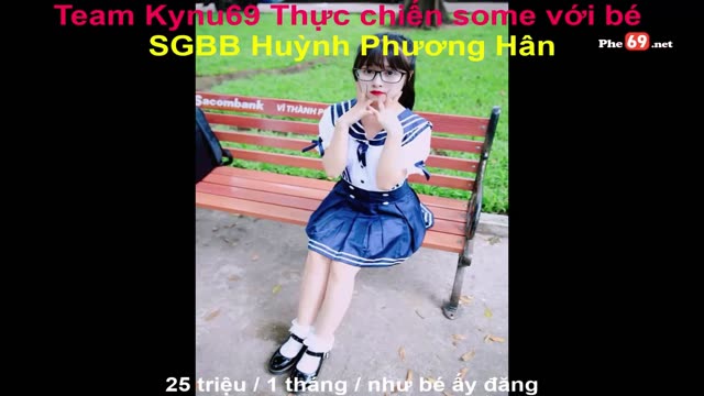 Siêu phẩm Some bé Sugar Huỳnh Phương Hân SGBB bím non hồng hào cực đã !! chuẩn Gái xinh